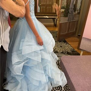 Elegant Blue Kids Dress